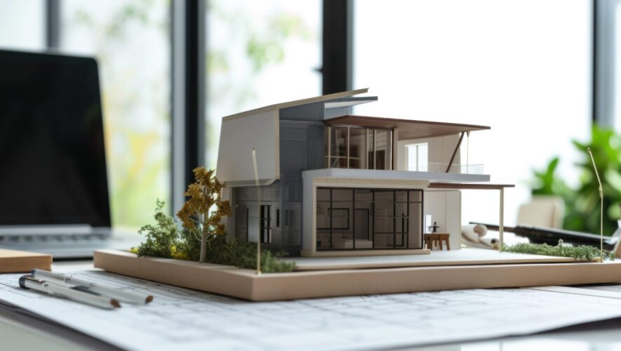 Modello architettonico 3D